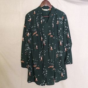 Eshakti Wayward Fancies Women's Foxes and Flowers Dress